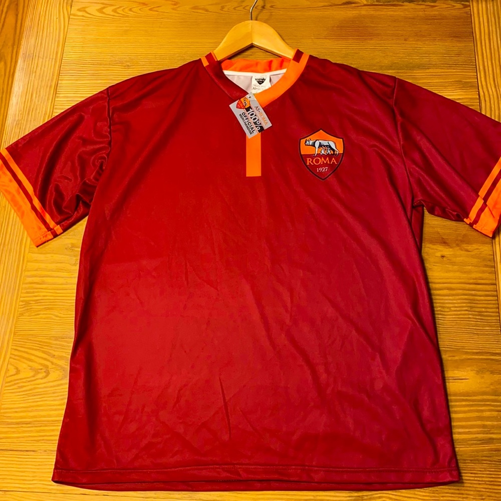 Vintage AS Roma Replica Totti Jersey Soccer Italy